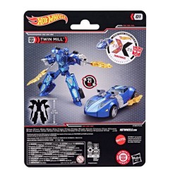 Transformers - Hot Wheels x  Action Figure Twin Mill 12 cm