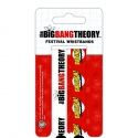 Big Bang Theory - Pack 2 bracelets (type festival) Bazinga