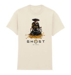 Ghost of Yotei - T-Shirt Atsu Kneeling Size L