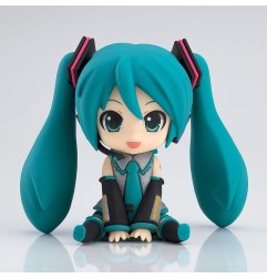Character Vocal Series - 01: Hatsune Miku Piapro Characters Rubber Mascot Nendroid Plus Mini Figure Hatsune Miku 8 cm
