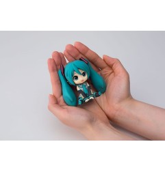 Character Vocal Series - 01: Hatsune Miku Piapro Characters Rubber Mascot Nendroid Plus Mini Figure Hatsune Miku 8 cm