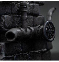 Les Tortues Ninja - Statuette 1/10 Art Scale Michelangelo Black and White Variant 26 cm heo exclusive