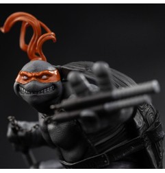 Les Tortues Ninja - Statuette 1/10 Art Scale Michelangelo Black and White Variant 26 cm heo exclusive
