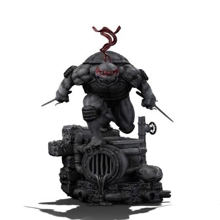 Teenage Mutant Ninja Turtles - Art Scale Statue 1/10 Raphael Black and White Variant 26 cm heo exclusive