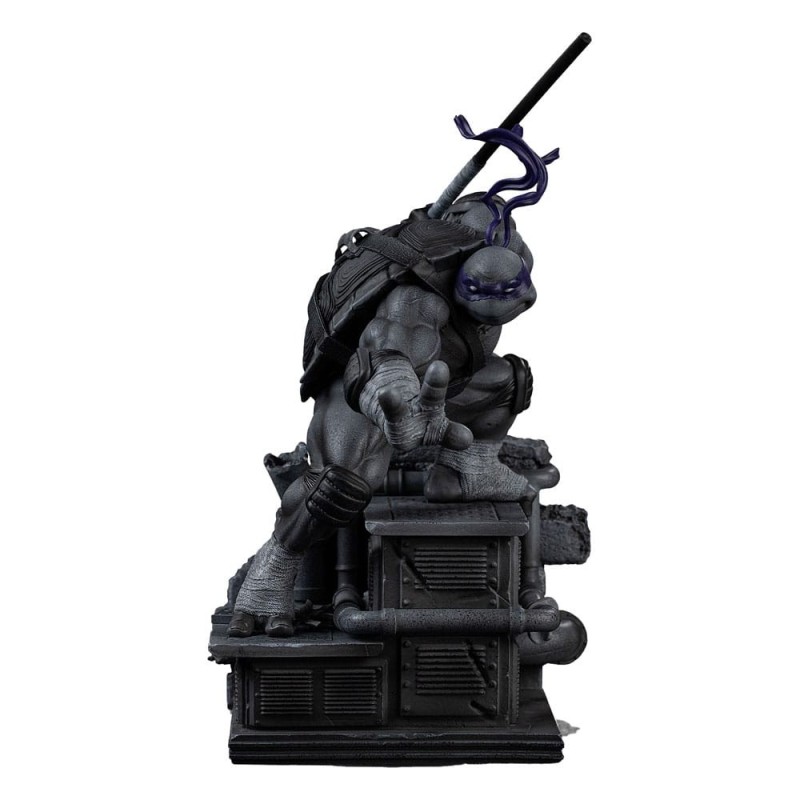 Les Tortues Ninja - Statuette 1/10 Art Scale Donatello Black and White Variant 26 cm heo exclusive