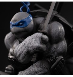 Les Tortues Ninja - Statuette 1/10 Art Scale Leonardo Black and White Variant 26 cm heo exclusive