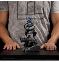 Les Tortues Ninja - Statuette 1/10 Art Scale Leonardo Black and White Variant 26 cm heo exclusive