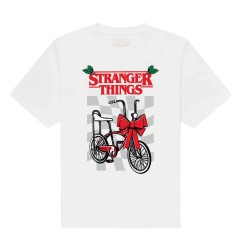 Stranger Things - T-Shirt Christmas Bike