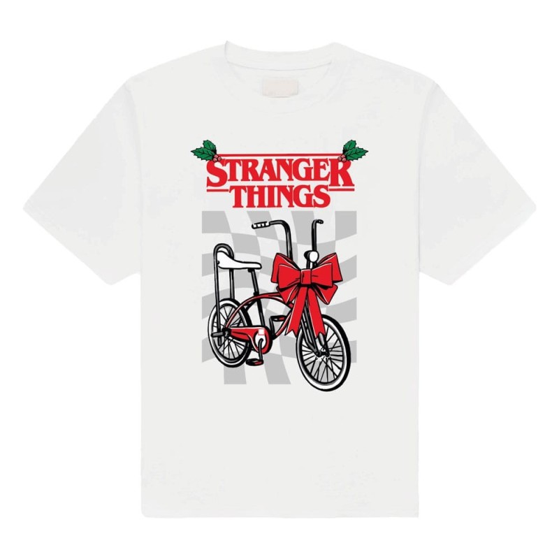 Stranger Things - T-Shirt Christmas Bike
