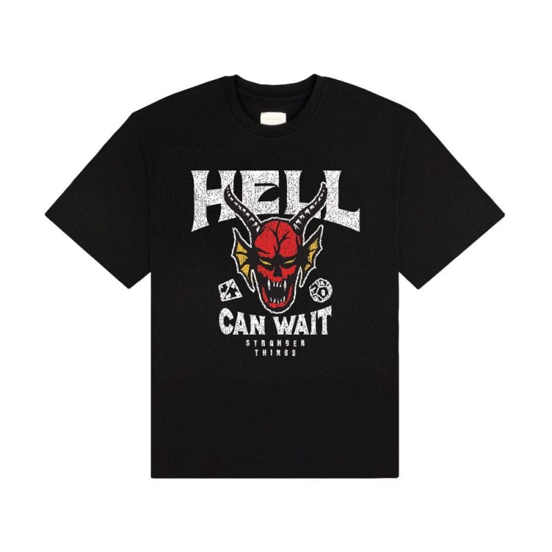 Stranger Things - T-Shirt Hell Can Wait
