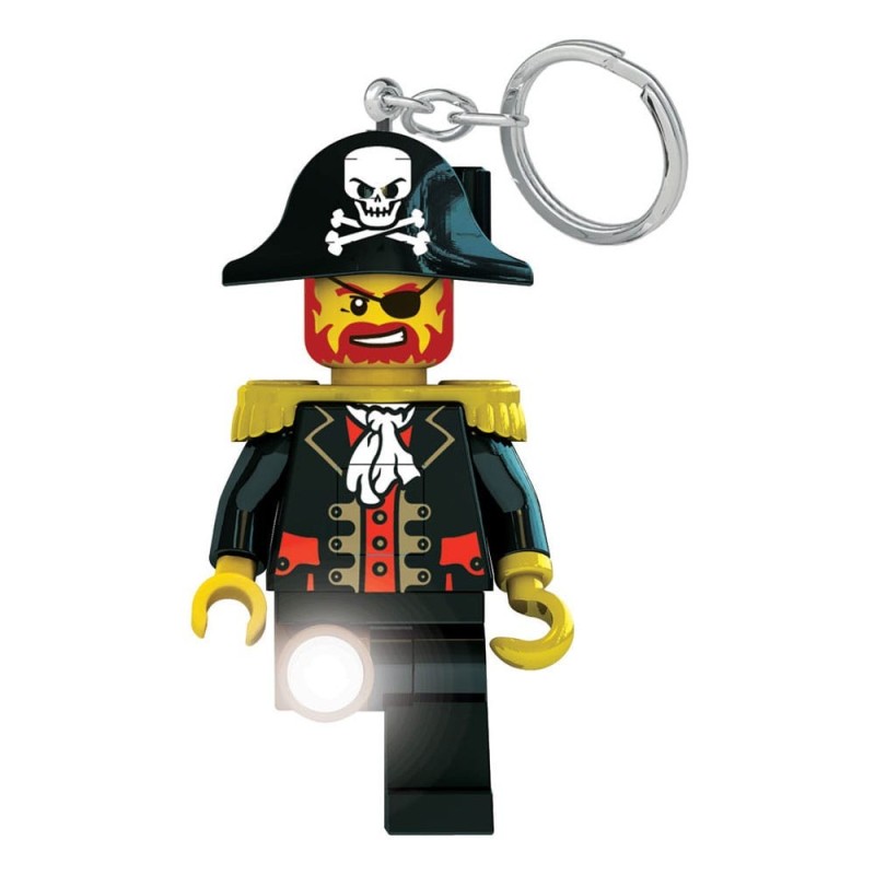LEGO Iconic - Porte-clés lumineux Captain Brickbeard 8 cm