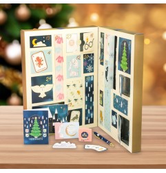 Harry Potter - Calendrier de l'Avent Papeterie Harry Potter 24 jours Hogwarts