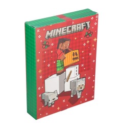 Minecraft - Calendrier de l'Avent Papeterie Minecraft 24 jours