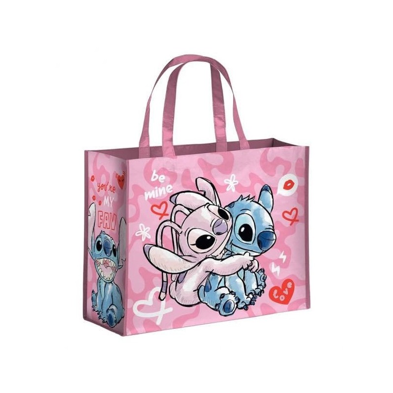 Lilo & Stitch - Sac shopping Stitch & Angel