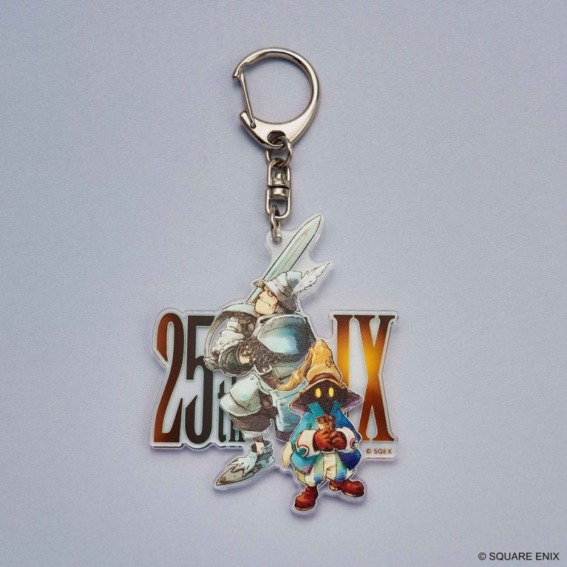 Final Fantasy - IX Acrylic Keychain 25th Anniversary Vivi & Steiner Final Fantasy - IX Acrylic Keychain 25th Anniversary Vivi & Steiner