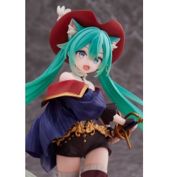 Hatsune Miku - Statuette Hatsune Miku Wonderland Puss in Boots 18 cm