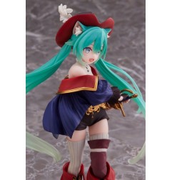 Hatsune Miku - Statuette Hatsune Miku Wonderland Puss in Boots 18 cm