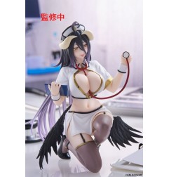 Overlord - Statuette Desktop Cute Figure Albedo Nurse Ver. Renewal 13 cm