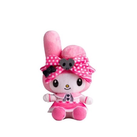 Sanrio - Peluche My Melody Pink Black Party Anniversary Edition 17 cm