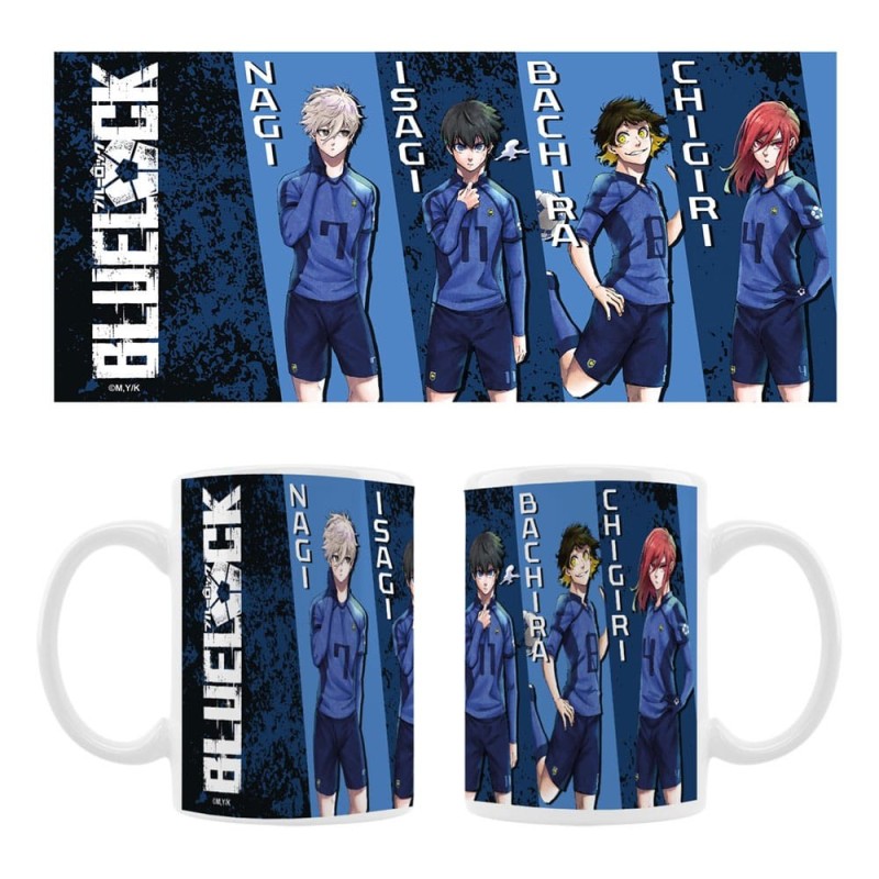 Blue Lock - Ceramic Mug Nagi, Isagi, Bachira & Chigiri