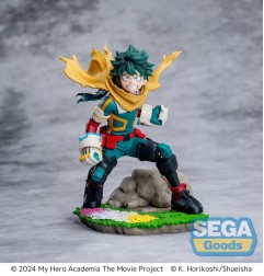 My Hero Academia : You're Next - Statuette XrossLink Izuku Midoriya 14 cm