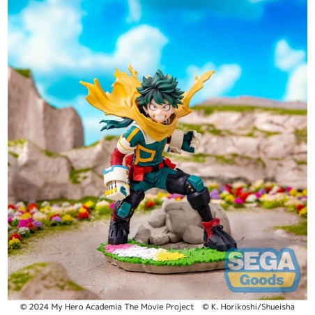 My Hero Academia : You're Next - Statuette XrossLink Izuku Midoriya 14 cm