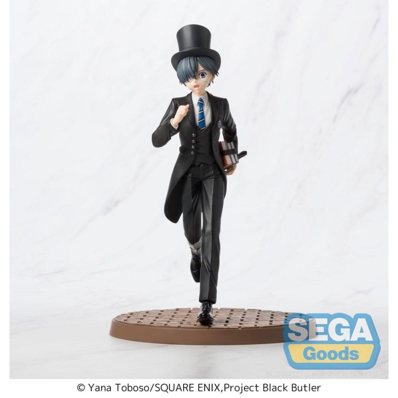 Black Butler - : Boarding School Arc Luminasta PVC Statue Ciel Phantomhive 22 cm