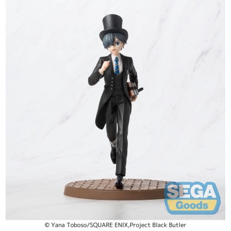 Black Butler - : Boarding School Arc Luminasta PVC Statue Ciel Phantomhive 22 cm