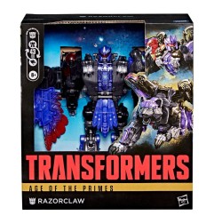 Transformers Age of the Primes Leader Class - Figurine Razorclaw 19 cm