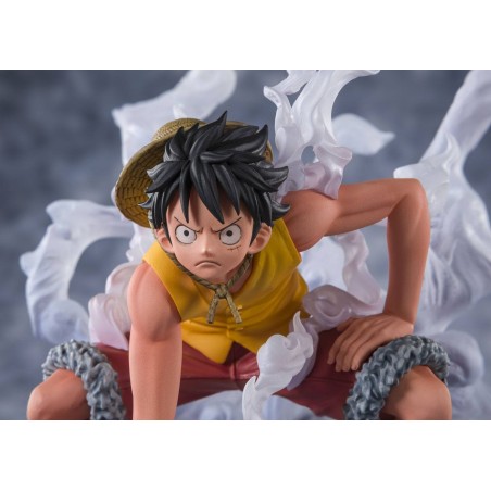 One Piece - Statuette FiguartsZERO Monkey D. Luffy Summit Battle Reissue 12 cm