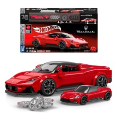 Hot Wheels - Mattel Brick Shop  Speed Series Building Set 1/32 Maserati MC20