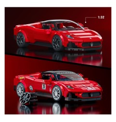 Hot Wheels - Jeu de construction Mattel Brick ShopSpeed Series 1/32 Maserati MC20