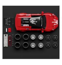 Hot Wheels - Jeu de construction Mattel Brick ShopSpeed Series 1/32 Maserati MC20