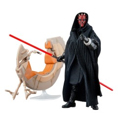 Star Wars - Episode I Black Series Vehicle with Action Figure Darth Maul & Sith Speeder 25th Anniversary