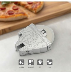 Star Wars - Couteau à pizza Faucon Millenium