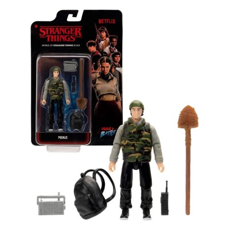 Stranger Things World Of Core Figures - Figurine Mike avec Accy 10 cm