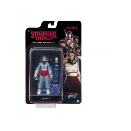 Stranger Things - World Of Core Figures Action Figure Eleven N°2 with Accy 10 cm