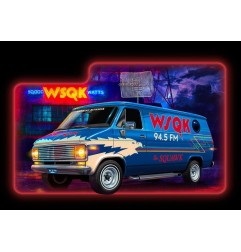 Stranger Things - Model Kit 1/25 Squawk Van 21 cm