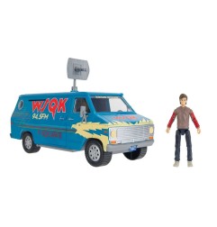Stranger Things - World Of Figure & Vehicle Vehicle with Actionfigure The Squawk van Playset with Steve