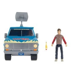 Stranger Things World Of Figure & Vehicle - Figurine et véhicule  The Squawk van Playset avec Steve