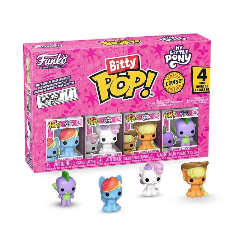 My Little Pony - Bitty POP! Vinyl Figure 4-Pack Rainbow Dash 2,5 cm My Little Pony - Bitty POP! Vinyl Figure 4-Pack Rainbow Dash 2,5 cm