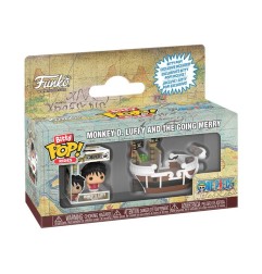 One Piece - Figurine Bitty POP! Monkey D. Luffy et le Vogue Merry 2,5 cm