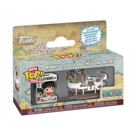 One Piece - Bitty POP! Ride Vinyl Figure Going Merry w/Luffy 2,5 cm