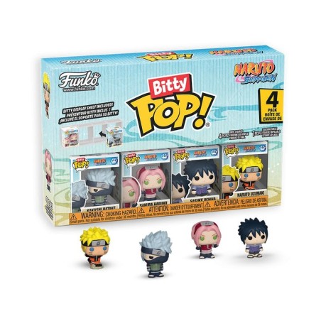 Naruto - Shippuden Bitty POP! Vinyl Figure 4-Pack Team 7 w/CH 2,5 cm