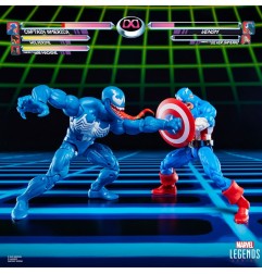 Marvel Legends Gamerverse - Pack 2 figurines Captain America vs. Venom 15 cm