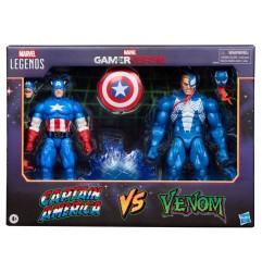 Marvel - Legends Gamerverse Action Figure 2-Pack Captain America vs. Venom 15 cm