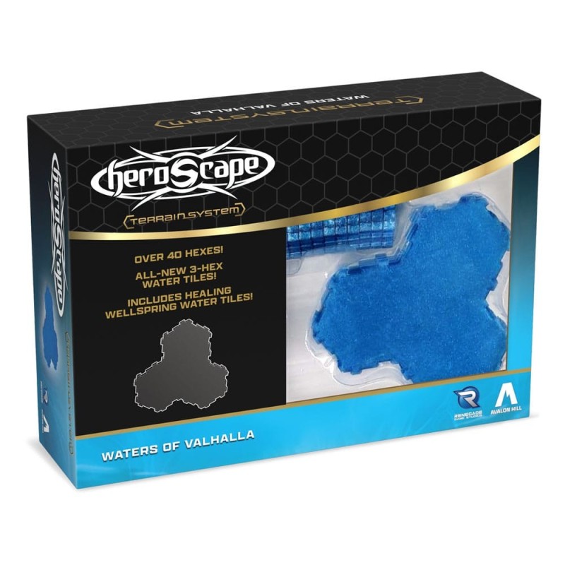 Heroscape - Expansion Waters of Valhalla Terrain en version anglaise