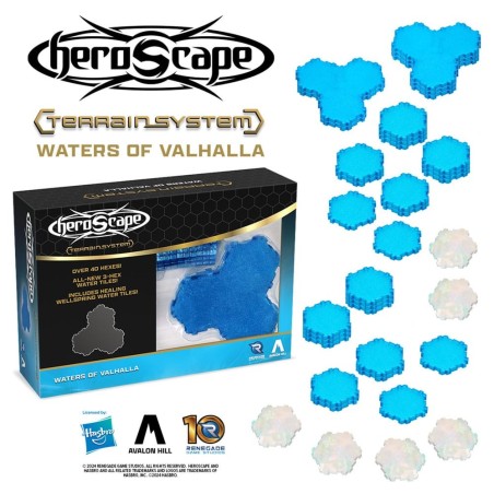 Heroscape - Expansion Waters of Valhalla Terrain *English Version*