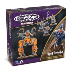 Heroscape - Expansion Revna's Rebuke: Iron Lich Viscerot and Necrotech Wraithriders Army en version anglaise