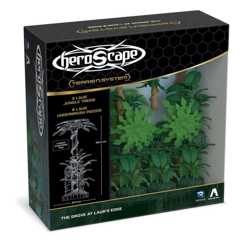 Heroscape - Expansion The Grove at Laur's Edge Terrain *English Version*